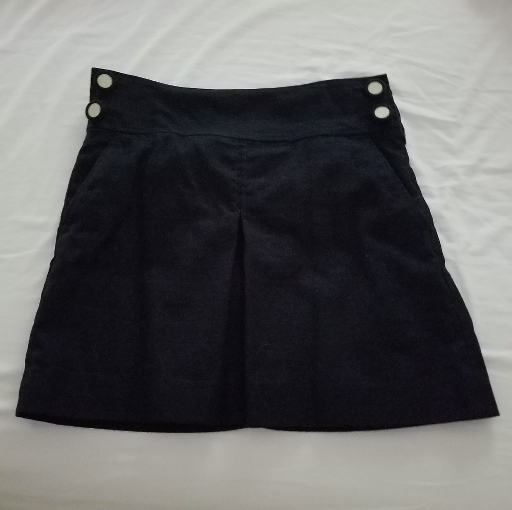 J Crew Linen Schoolgirl Skirt